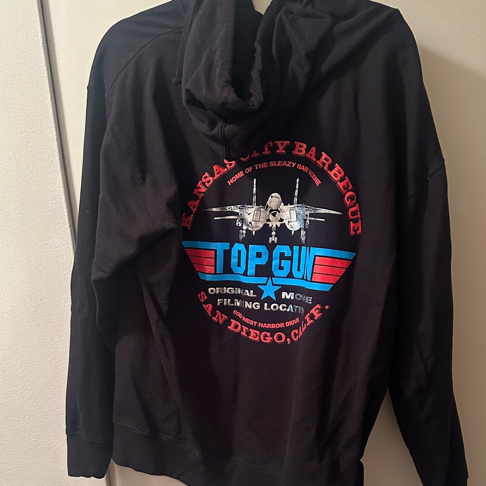 Like New! XL Top Gun Zip Hoodie